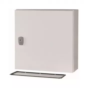 Eaton CS-44/150 sienas montāžas korpuss 400x400x150mm, tērauds, IP65, gaiši pelēks 111683