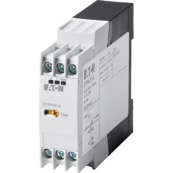 Eaton ETR4-51-A zvaigznes-trīsstūra laika relejs, 24-240V AC/DC, 3-60s, 2 CO, DIN sliedes montāža 031884