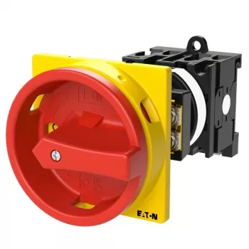 Eaton T0-2-1/V/SVB bloķējams izciļņu slēdzis 20 A 1-polārs 90° sarkans/dzeltens
