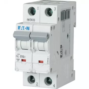 Eaton PXL-C16/2 miniatūras automātiskais slēdzis, 2 polu, 16 A, C raksturlīkne, 6 kA 236289