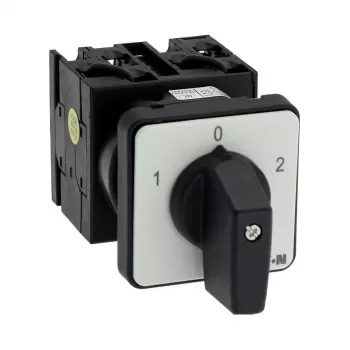 Eaton T0-3-8401/E 3-polų ON-OFF sukamasis jungiklis, 20 A, 690 V AC, juoda rankena, priekinio skydo montavimas 091047