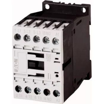 Eaton DILM7-10 kontaktors, 3 polu, 7 A, 230 V AC spole, 1 NO palīgkontakts, IP20 276558
