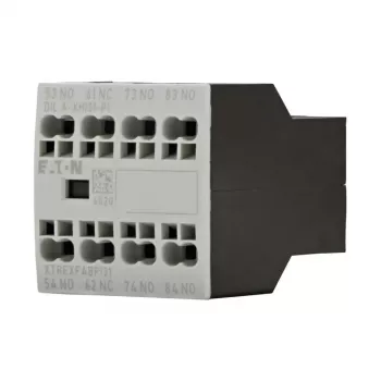 Eaton DILA-XHI31-PI palīgkontaktu bloks, 3NO+1NC, priekšējā montāža, skrūvju spailes, DILM7-DILM38 kontaktoriem un DILA relejiem 199318