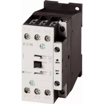 Eaton DILM17-01(RDC24) jaudas kontaktors, 3 polu, 17 A AC-3, 24 V DC spole, 1 NC 277050