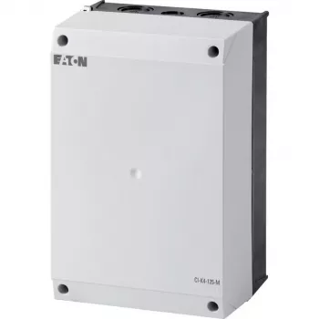 Eaton CI-K4-125 tukšs korpuss montāžas plāksnei, 160 x 240 x 125 mm, gaiši pelēks (RAL 7035), polikarbonāts, IP65, IK08 206897