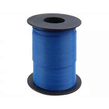 Donau Elektronik 105-2-100 Montāžas vads 1 x 0,20 mm² Zils 100 m
