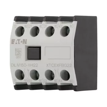 Eaton DILM150-XHI22 palīgkontaktu bloks, 2NO+2NC, priekšējā montāža, skrūvju spailes 277950