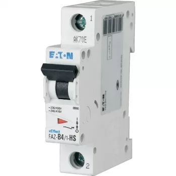 Eaton FAZ-B4/1-HS miniatūras automātiskais slēdzis B tips 4A 1-polārs 10kA 279274