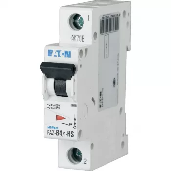 Eaton FAZ-B4/1-HS miniatūras automātiskais slēdzis B tips 4A 1-polārs 10kA 279274