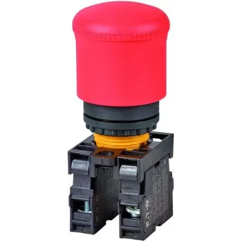 Eaton M22-PV/K11 poga, 1 NO + 1 NC, 35 mm diametrs