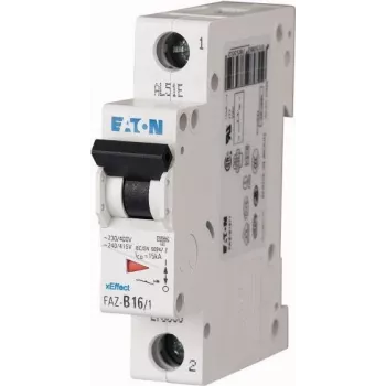 Eaton FAZ-Z2/1 miniatūras automātiskais slēdzis 2A 1-polārs Z-raksturlīkne 10kA 278620