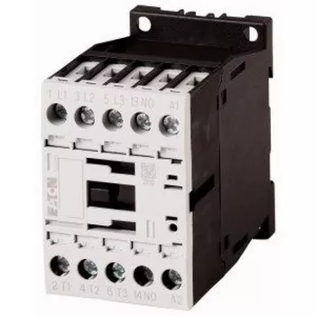 Eaton DILM15-10 3 polu jaudas kontaktors, 24 V AC spole, 15 A AC-3, 1 NO palīgkontakts 290045