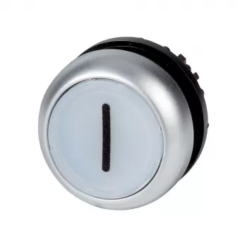 Eaton M22-DRL-W-X1 balta LED indikatora lampa, 22,5 mm, 24V AC/DC, IP67/IP69K 216963