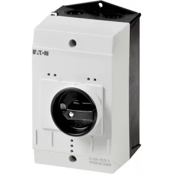 Eaton CI-K2-PKZ0-G tukšs korpuss ar rotējošu slēdzi, 160 x 100 x 130 mm, pelēks/melns 219654