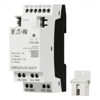Eaton easyE4 EASY-E4-DC-6AE1P PLC paplašinājuma modulis 197516