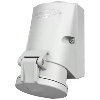 MENNEKES 32A 4-polige 1h sienas kontaktligzda IP44 violeta 2983A