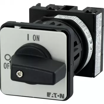 Eaton T0-1-8200/EZ slēgslēdzis 1-polārs 20A 690V melns/pelēks 069725