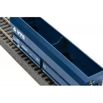 PIKO 28342 DB AG Fals 176 pašizkrāvēja beramkravu vagons H0 DC V ēra
