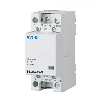 EATON Z-SCH24/25-22 instalācijas kontaktors 24V AC 2NO+2NC 25A 248850