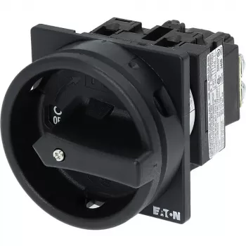 Eaton T0-1-102/EA/SVB-SW bloķējams izciļņu slēdzis 20 A 1-polārs 90° melns
