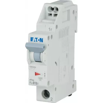 Eaton PLI-B16/1 miniatūrais automātslēdzis, B tips, 16 A, 1 pola 101251