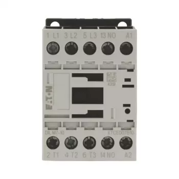 Eaton DILM7-10 3-polų kontaktinė, 230V 50Hz / 240V 60Hz ritė, 1NO pagalbinis, 3kW AC-3 400V 276550