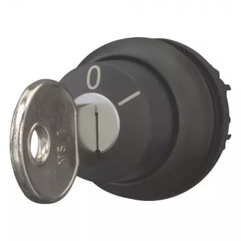 Eaton M22S-WRS atslēgas vadīts selektora slēdža izpildmehānisms, 2 pozīcijas, fiksējošs, melns 216889