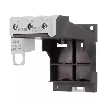 Eaton ZB65-XEZ motora aizsardzības releja ligzda, DIN sliedes/skrūvju montāža, 3 polu, 690V AC 278474