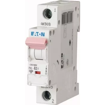 Eaton PXL-C2/1 miniatūras automātiskais slēdzis, 2 A, 1 pols, C raksturlīkne, 6 kA 236047