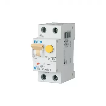 Eaton PXK-B13/1N/003-A RCBO, 13 A, 30 mA, 1P+N, B raksturlīkne, 10 kA, 230 V AC, DIN sliedes montāža, 2 moduļi 236947