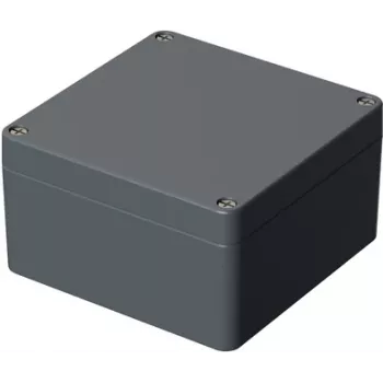 Bopla universālais korpuss 160 x 160 x 90 alumīnija sudraba pelēks (RAL 7001) A 125 01125000.H