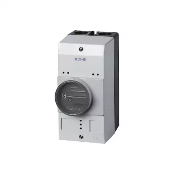 Eaton CI-PKZ0-GM tukšs korpuss ar rotējošo slēdzi, 158 x 80 x 126 mm, melns/pelēks 260089