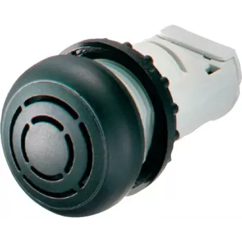 EATON M22-AMC-AM198271 kompakts akustiskā indikatora priekšējais elements, IP40, BA9s ligzda, melns