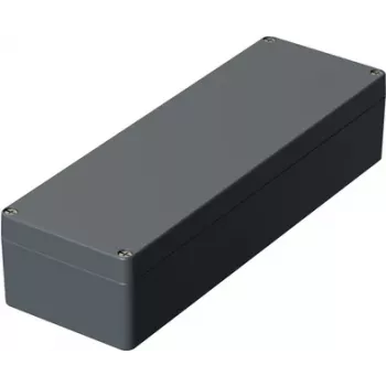 Bopla universālais korpuss 360 x 120 x 81 mm alumīnija sudraba pelēks (RAL 7001) A 124 01124000.H