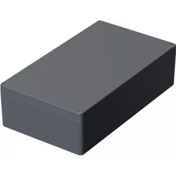 Bopla A-Series universālais korpuss 400 x 230 x 111 mm, alumīnijs, sudrabbalts RAL 7001 01168000.H