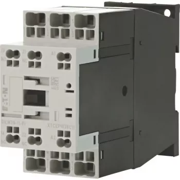 Eaton DILM38-11(RDC24) 3 polu kontaktors, 38 A AC-3, 24 V DC spole, 1NO+1NC 199298