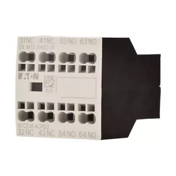Eaton DILM32-XHI22 palīgkontaktu bloks, 2NO+2NC, priekšējā montāža, skrūvju spailes 199311