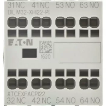 Eaton DILM32-XHI22 palīgkontaktu bloks, 2NO+2NC, priekšējā montāža, skrūvju spailes 199311