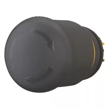 Eaton M22S-PVT melns sēņveida pogas izpildmehānisms, 22mm, momentānais 271499
