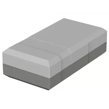Bopla EG 1030 galda korpuss, 100 x 54 x 30 mm, polistirols, gaiši pelēks RAL 7035 32103000