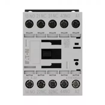 EATON DILA-22 Kontaktora relejs, 4 polu, 2NO+2NC, 230V AC 50Hz / 240V AC 60Hz spole, pozitīvi vadīti kontakti 276399