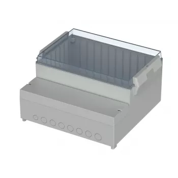 Bopla RCP 3500 vadības korpuss 296 x 281 x 158 mm ABS/polikarbonāts gaiši pelēks 41350109
