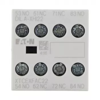 Eaton DILA-XHI22 palīgkontaktu bloks 2NO+2NC priekšējā montāža 276426