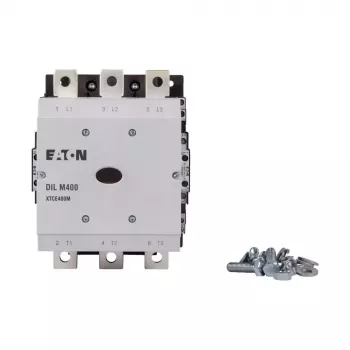 Eaton DILM400/22 RA250 jaudas kontaktors, 3 polu, 200 kW AC-3, 400 A, 250 V AC spole, 2NO+2NC 208209