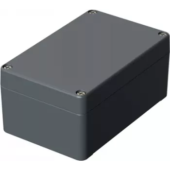 BOPLA Universāls korpuss alumīnija sudraba pelēks (RAL 7001) 125 x 80 x 57 A 110 01110000.MT1