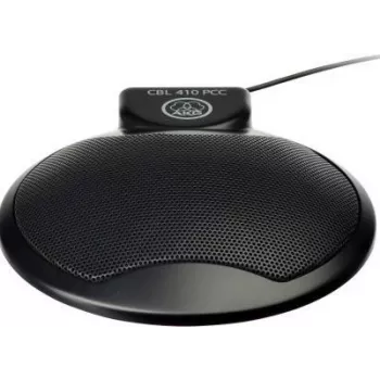AKG CBL410 datora mikrofons - vadu 3,5 mm ligzda, omnidirekcionāls, 20Hz-20kHz, melns (CBL410PCC)