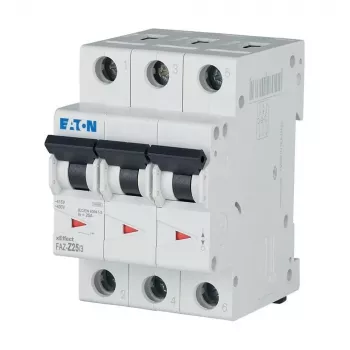 Eaton FAZ-Z25/3 miniatūras automātiskais slēdzis 25A 3-poliem Z-raksturlīkne 278929
