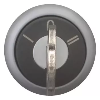 Eaton M22-WRS3 atslēgas vadīts selektora slēdža izpildmehānisms, 3 pozīciju fiksēts, plastmasas melns priekšējais gredzens, 22,5 mm 216900