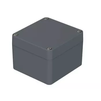 Bopla universālais korpuss 75 x 80 x 57 poliamīds sudraba pelēks (RAL 7001) PK 105, 1 gab. 38105000