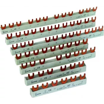Eaton EVG-16/3PHAS/12MODUL kontaktu kopne 213,6 mm, 3 fāžu, 16 A, 12 moduļu 291472